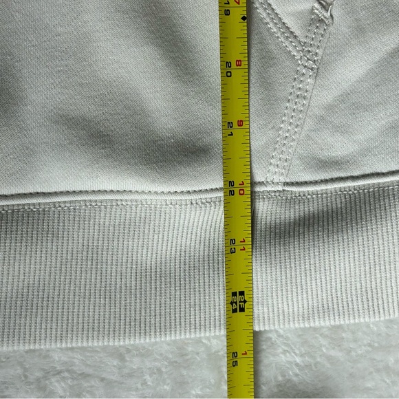 Carhartt Women’s Off-White Pullover Half-Zip Loose Fit Sweatshirt Size M - Picture 11 of 11